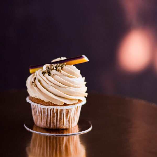 sós karamellás cupcake